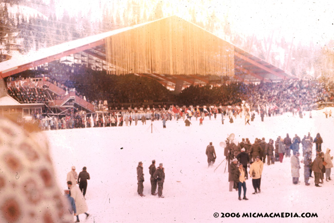 Nugget #46 A Opening ceremony 1960 Squaw Olympics ID 650 Nugget #46 A Opening ceremony 1960 Squaw Olympics ID 650